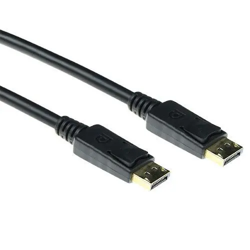 ACT 3 meter DisplayPort cable male - DisplayPort male/ power pin 20 niet aangesloten - PolyBag