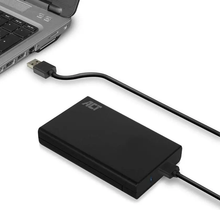 ACT AC1215 2,5inch Sata Behuizing USB 3.2