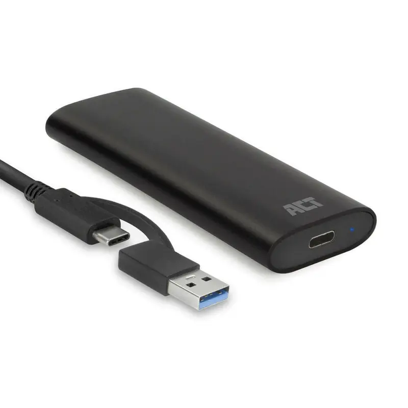 ACT AC1615 USB-C M.2 NVMe PCIe SSD Behuizing