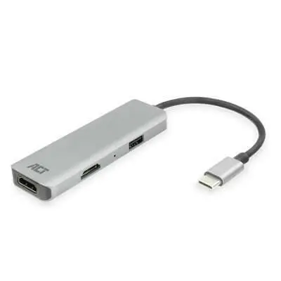 ACT AC7013 USB-C 4K Multiport adapter 2x HDMI 1x USB-A