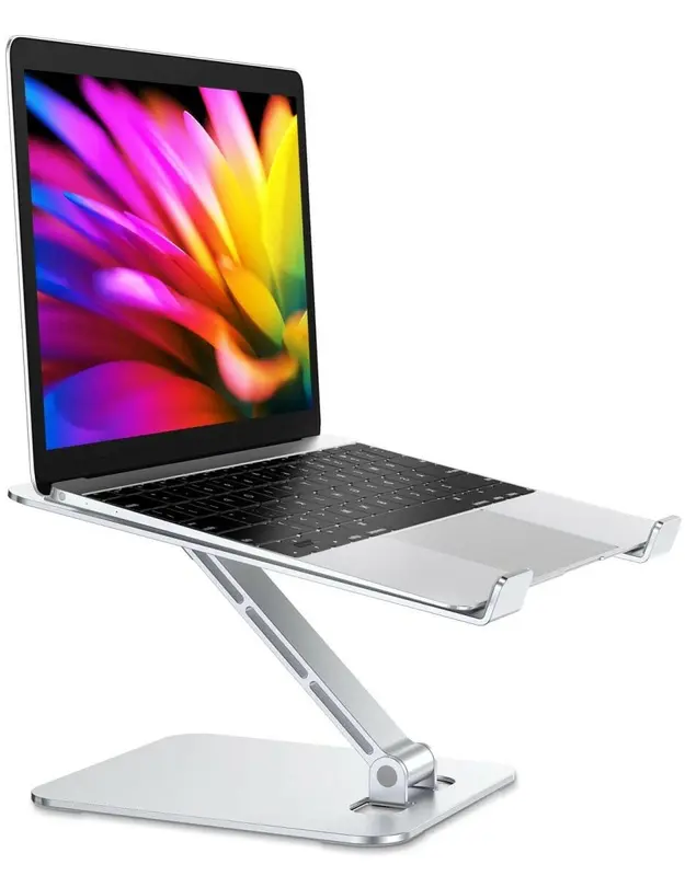 ACT AC8135 Laptopstandaard Opvouwbaar Traploos in hoogte