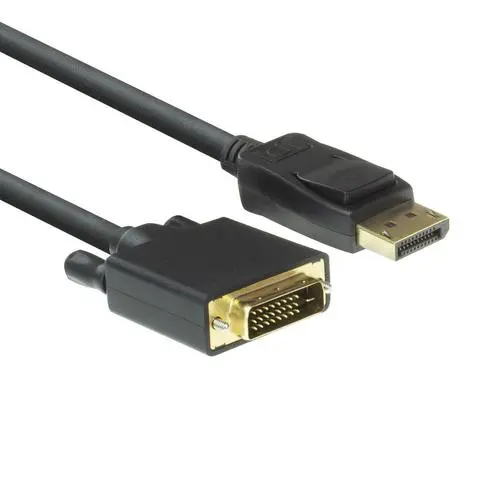 ACT Adapter Cable DisplayPort male - DVI male 1.8 Meter
