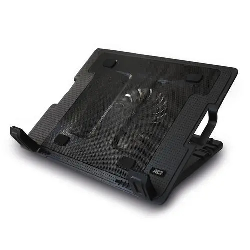 ACT Laptop stand with fan and 2-port usb hub
