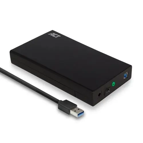 ACT USB 3.2 Gen1 3.5i SATA Hard Disk Enclosure Screwless