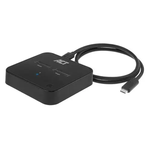 ACT USB-C Dual M.2 NVMe Docking Station offline clone function