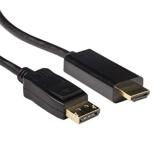 ACT Verloopkabel DisplayPort male naar HDMI-A male 3 00 m - PolyBag