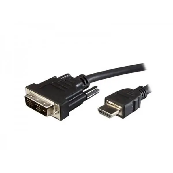 ADJ 300-00035 A/V-kabel, DVI 19-pin -> HDMI, M/M, 2,0 m, zwart