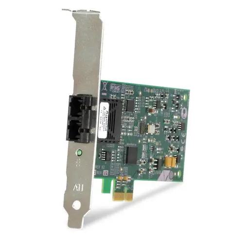 Allied Telesis AT-2711FX-SC-901\100Mbps Fast Ethernet PCI-Express Fiber Adapter Card\SC Connector\Standard and Low Profile Brackets\Single Pack SINGPRE