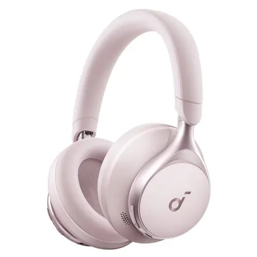 Anker Soundcore Space One - Soft Pink Headset Draadloos Hoofdband Gesprekken/Muziek/Sport/Elke dag USB Type-C Bluetooth Roze
