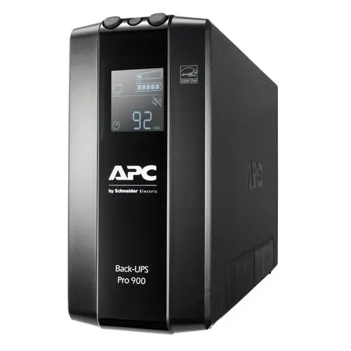 APC Back UPS Pro BR 900VA 6 Outlets AVR LCD Interface
