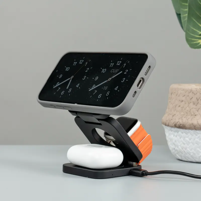 BENKS JuicePod 3-in-1 Foldable Charger Stand