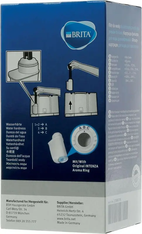 Bosch Siemens Waterfilter Cartridge Intenza