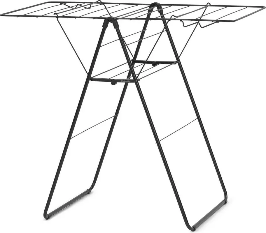 Brabantia HangOn droogrek, 25 m - Matt Black