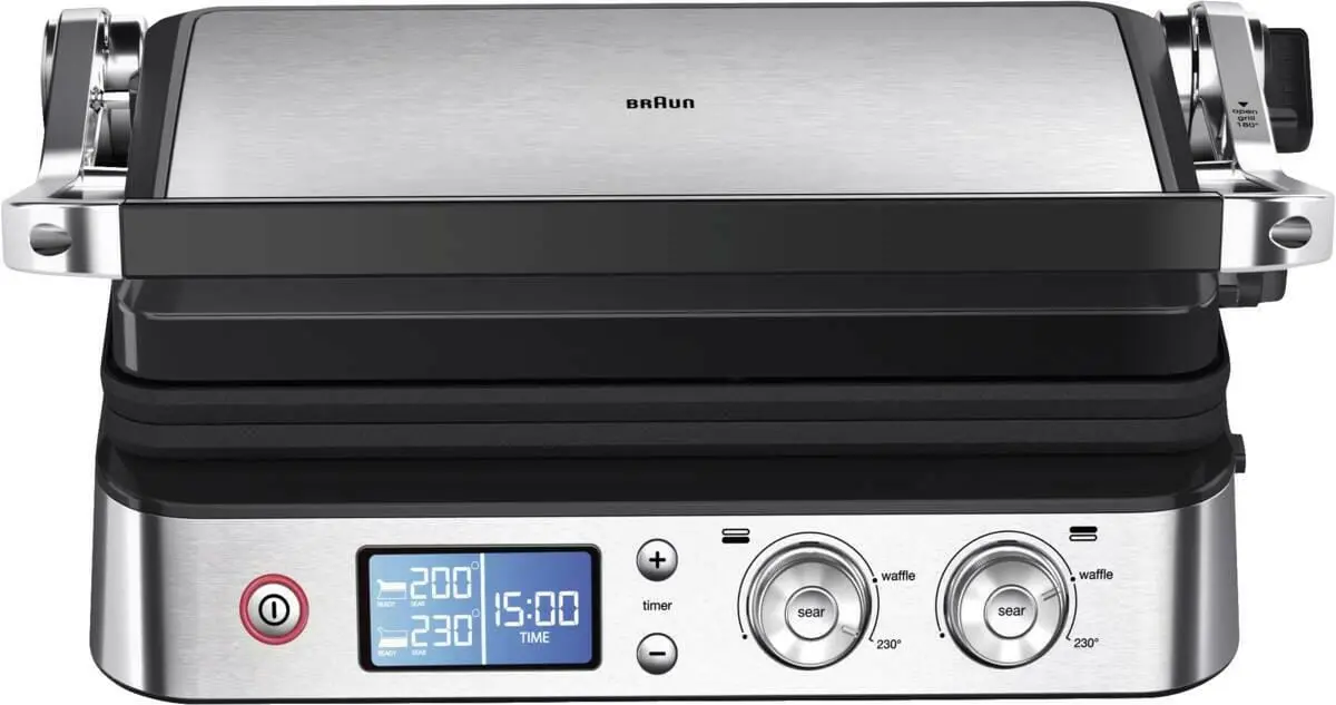 Braun CG 9040 RVS-zwart