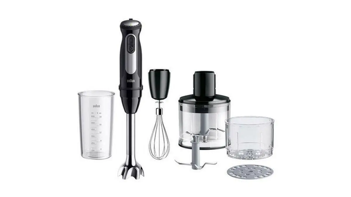 Braun MQ 55254M zwart-RVS