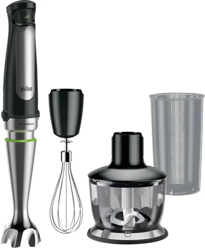 Braun MQ7035X zwart-RVS