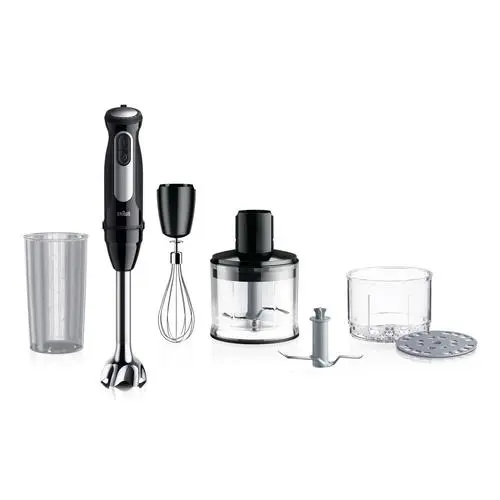 Braun MultiQuick 5 MQ55.254MBK 0,5 l Staafmixer 1000 W Zwart, Roestvrijstaal