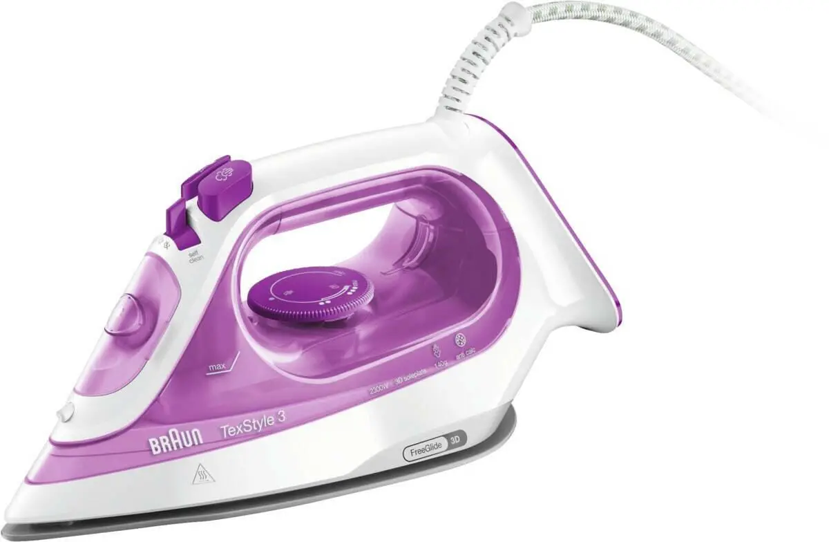 Braun SI3030PU SI TextStyle 3 roze-wit