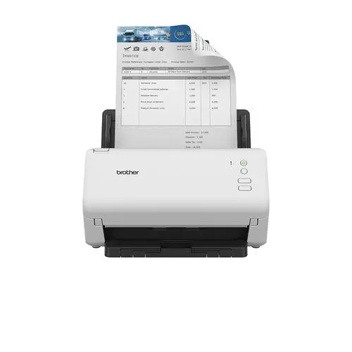 Brother Desktopscanner dubbelzijdig scannen 35 ppm (dubbelzijdig zwart-wit/kleur) 600 x600 dpi 512MB USB host 60 vel ADF