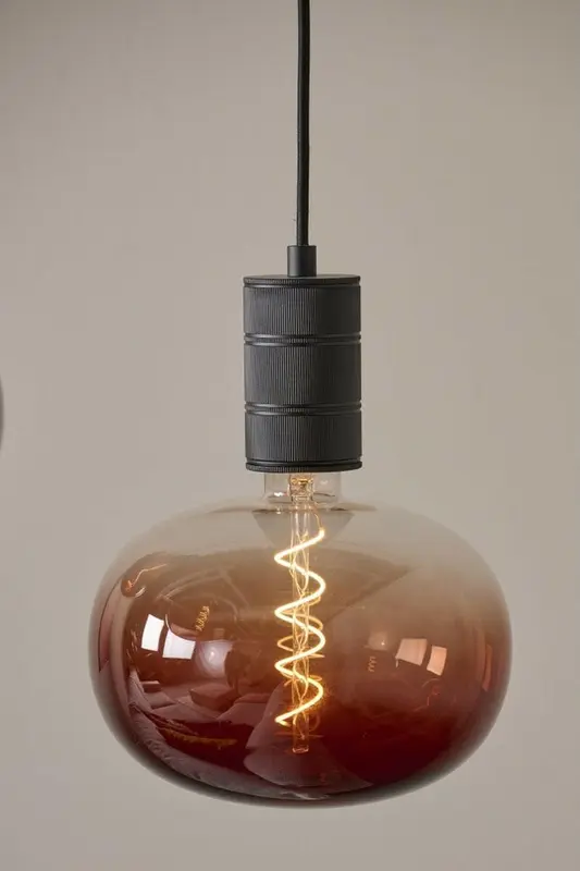 Calex Retro Snoerpendel E27 Zwart 2m