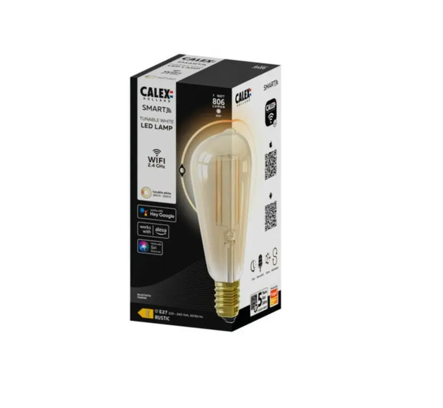 Calex Smart LED E27 1800K 400Lm