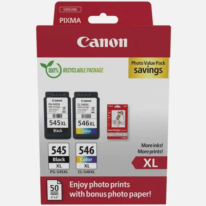CANON PG-545XL/CL-546XL INK CARTRIDGE