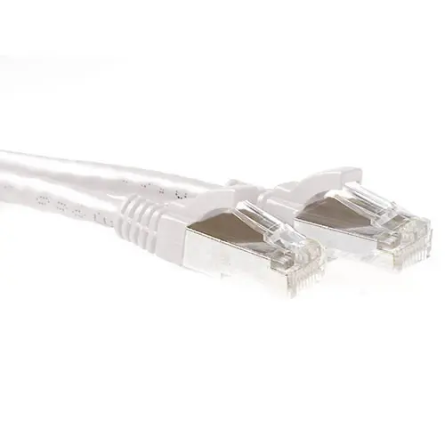 CAT6A S/FTP SNAGLESS WH 5.00M