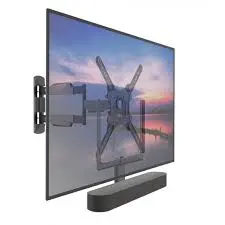 Cavus Draaibare Muurbeugel 32 tm 55inch + Sonos Beam Houder