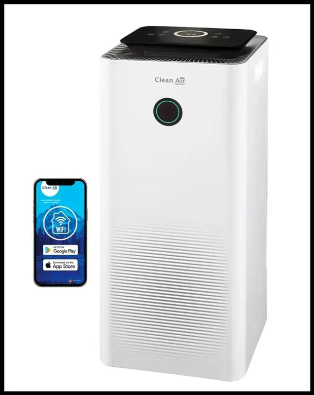 Clean Air CA-707 Smart wit-zwart