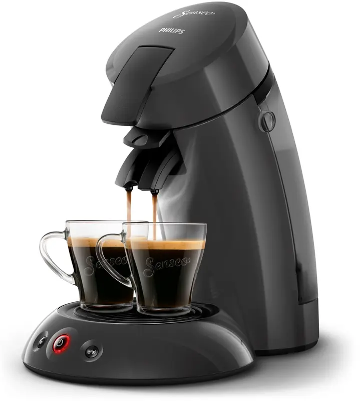 Coffee machine New Senseo Original basic cashmere gray WE settings