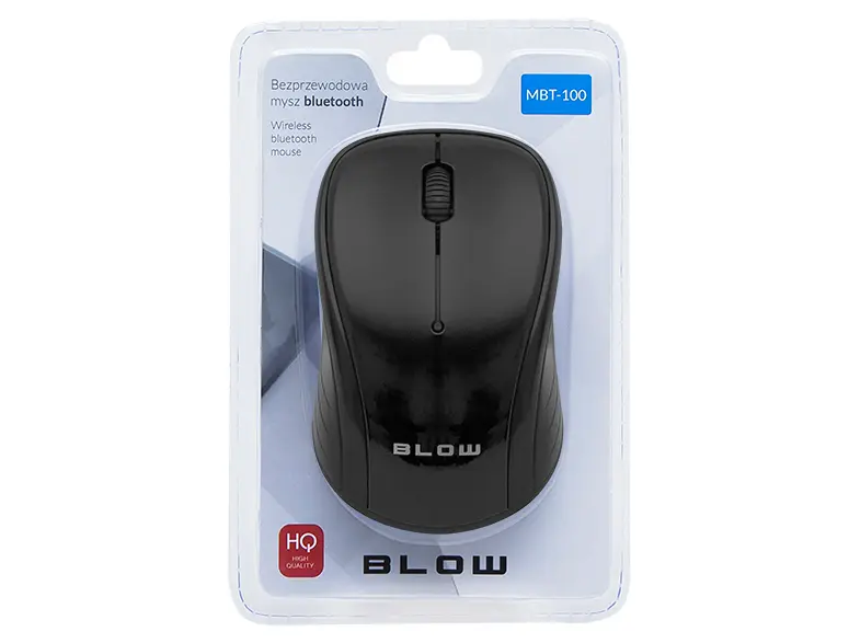 Computer Muis Bluetooth 1600DPI - Zwart MBT-100