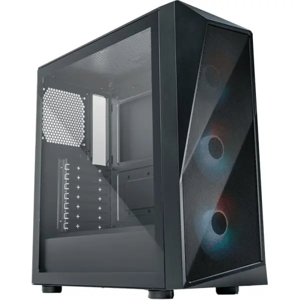 Cooler Master CP520-KGNN-S00 CMP 520 met 3ARGB-ventilatoren, ATX, midi-tower, raam, 3x 120 mm RGB