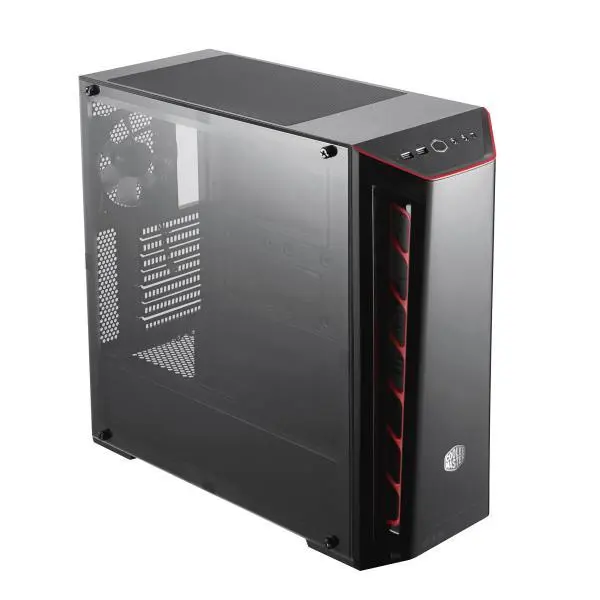 Cooler Master MB520-KGNN-S01 MasterBox 520 Zwart, ATX, Midi-Tower, Rand-tot-rand transparant venster