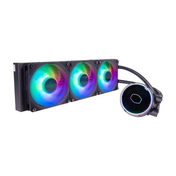 Cooler Master MLY-D36M-A23PZ-R1 PL360 Flux, 360mm radiator, 3x 120mm, 0-2300 RPM ± 10%, ARGB, Zwart