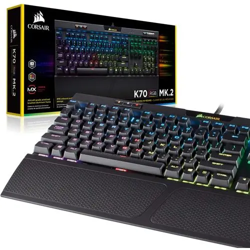Corsair K70 RGB PRO Mechanical Gaming Keyboard - Cherry MX Red - BE-Layout AZERTY BE