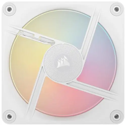 CORSAIR LX-R RGB Series iCUE LINK LX120R RGB White 120mm RGB Fan Triple Fan Kit