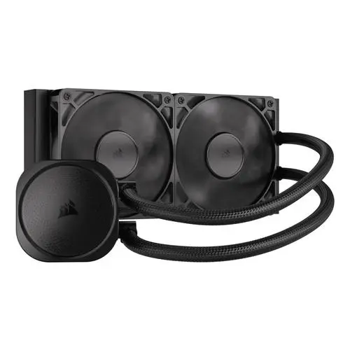 Corsair Nautilus 240 RS Moederbord Alles-in-één vloeistofkoeler Zwart