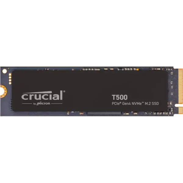 Crucial CT500T500SSD8 T500 SSD, 500 GB, M.2 2280, PCIe 4.0 NVMe, 7300/6800 MB/s, Geen HS