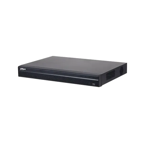 Dahua Lite series NVR 4 kanalen met PoE, 4K en H.265, 2x HDD