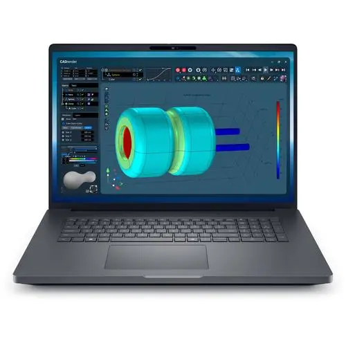 DELL Pro Max 18 Plus MB18250 Intel Core Ultra 7 265HX Mobiel werkstation 45,7 cm (18") Quad HD+ 32 GB DDR5-SDRAM 1 TB SSD NVIDIA RTX PRO 3000 Blackwell Wi-Fi 7 (802.11be) Windows 11 Pro Engels Zwart