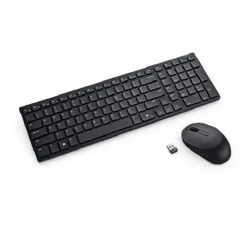 Dell Silent Keyboard and Mouse - KM555 - Belgian (AZERTY)