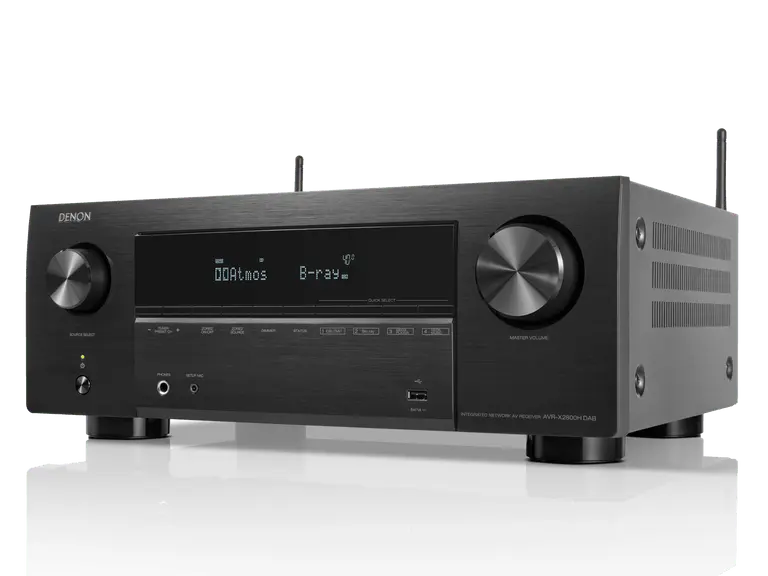 Denon AVR-X2800H DAB zwart