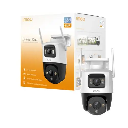 Imou Cruiser Dual 6MP Torentje IP-beveiligingscamera Buiten 2304 x 1296 Pixels Bureau