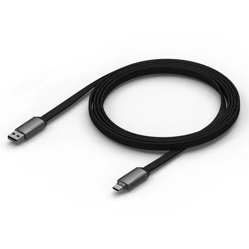 InCharge laad+datakabel 6-in-1 1.5m grijs