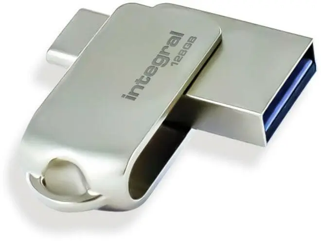 Integral 360 Dual USB-C USB-A 3.0 128GB