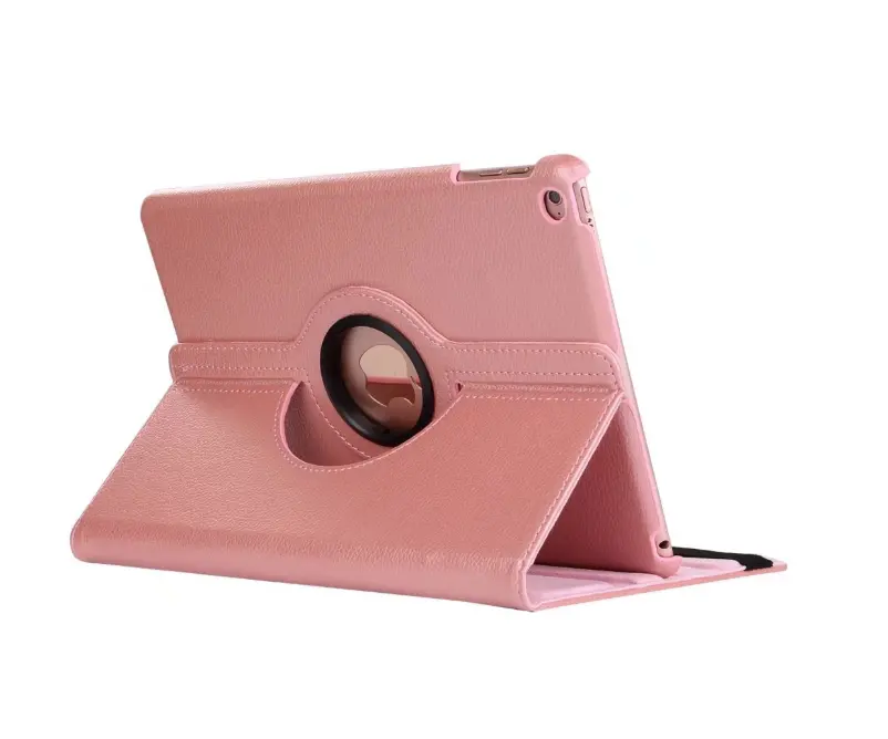 iPad 2018 hoes - 360 graden draaibaar - Rose Gold