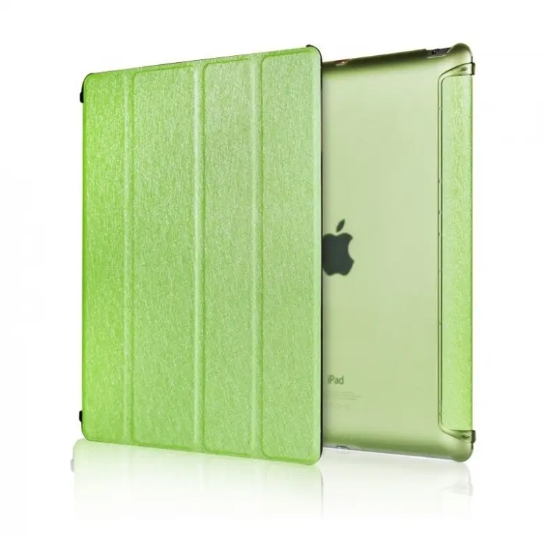 iPad 2018 Smart Cover Case - Texture Groen