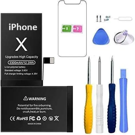 iPhone X Accu Battery met hoge capaciteit 3500 mAh met Repair Tool Kit