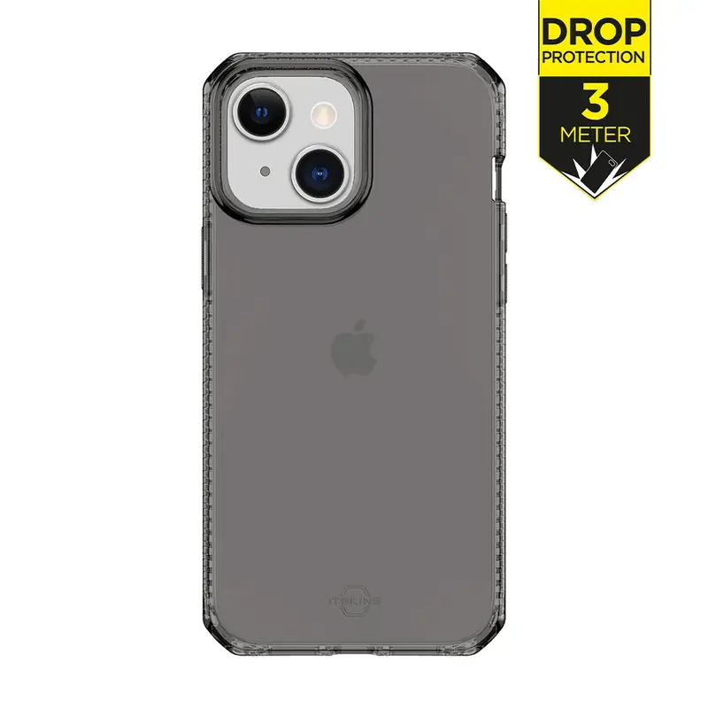 Itskins Level 2 Spectrumclear For Apple Iphone 13 Mini Smoke
