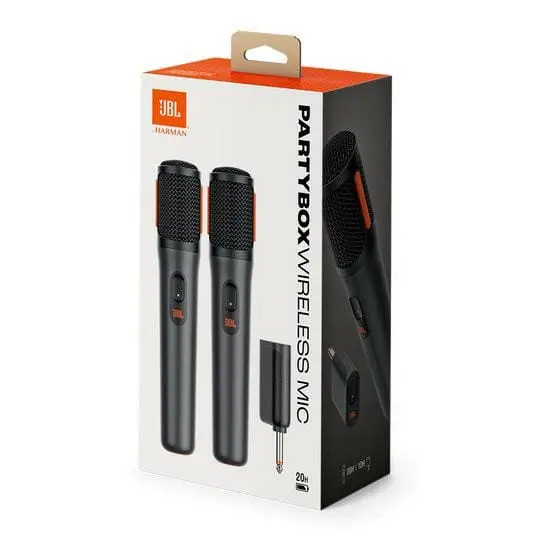 JBL Party Box Wireless Digital Microphone 2 stuks